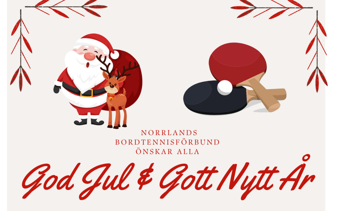 God Jul & Gott Nytt År!